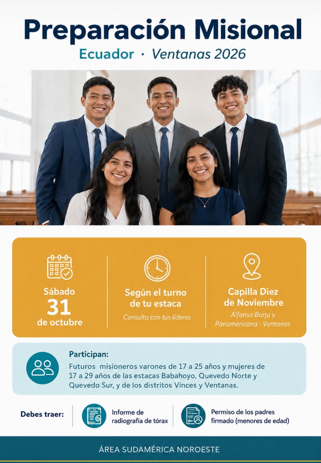 Preparación Misional — Ecuador · Ventanas 2026